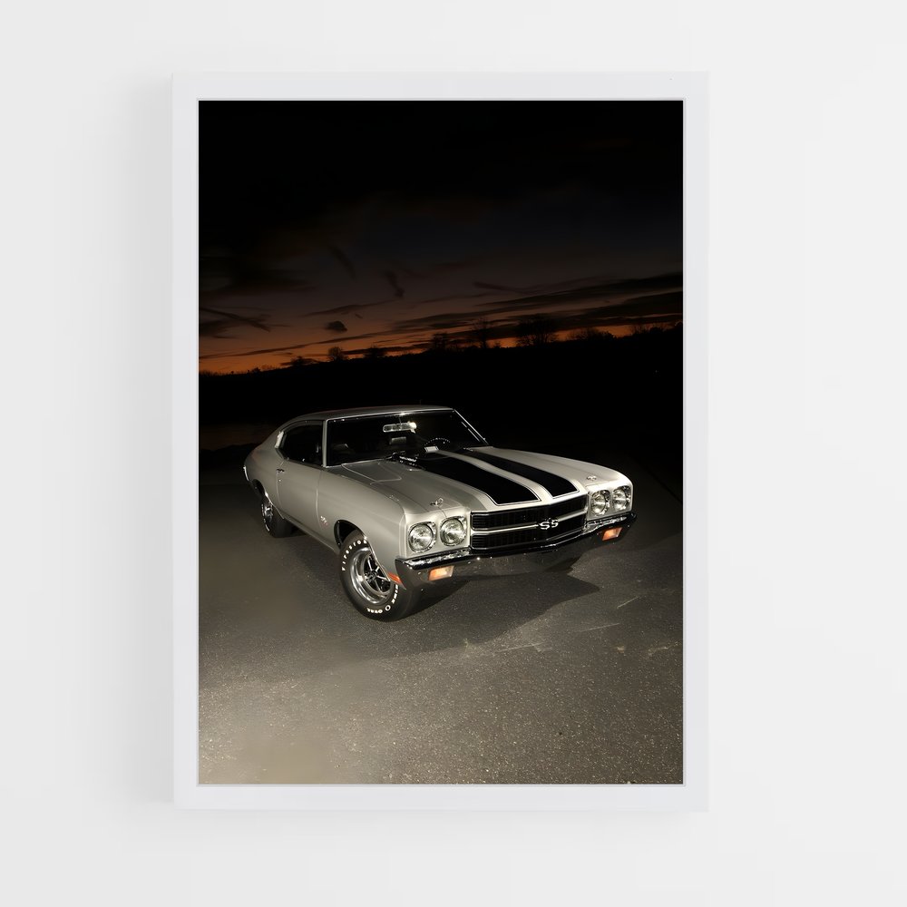 Poster Chevelle Légende – affiche Chevrolet (vue 3)